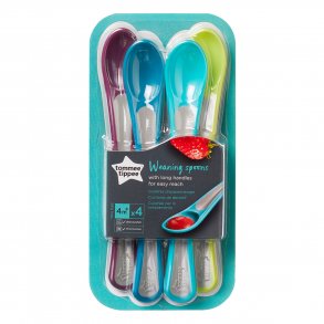 Tommee Tippee Explora Weaning Sked (4 st.), lngt skaft och smal scoop