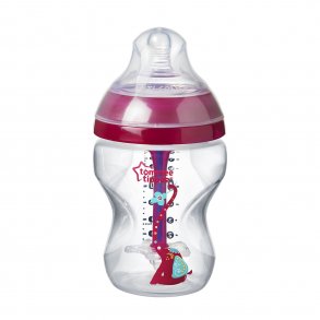 Tommee Tippee Anti-kolik nappflaska med vrmeindikator 260 ml 0+ mdr., rd