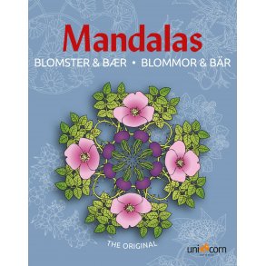 Mandalas Mlarbok Blommor & Br 