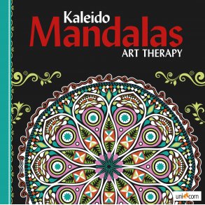 Mandalas Mlarbok Kaleido  Art Therapy, Black