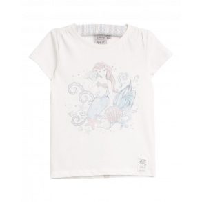 Wheat Disney T-shirt Ariel, Ivory