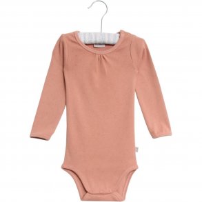 Wheat Body med lange rmer Frill