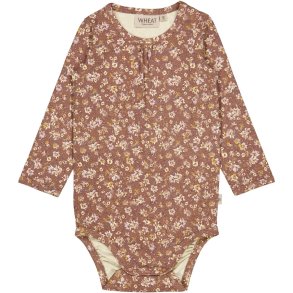 Wheat Body LS, Liv/Wintage rose flowers