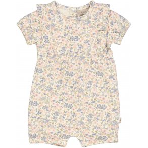 Wheat Trouser Suit SS, Nanna/Flowers and Seashells