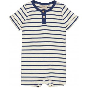 Wheat Trouser Suit SS, Alfred/Cool Blue