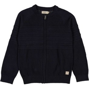 Wheat Strik cardigan, Egon/Midnight blue
