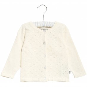 Wheat Strik Cardigan, Maja/Ivory