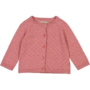 Wheat Strik cardigan, Maja/Berry melange
