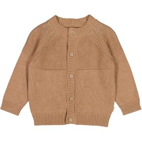 Wheat Strik cardigan, Eddy/Affogato