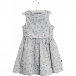 Wheat Kjole, Oda/Pearl Blue Flower