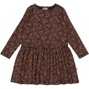 Wheat Kjole, Astrid/blue flowers