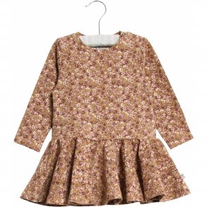 Wheat Kjole LS, Kristine/Caramel Flowers
