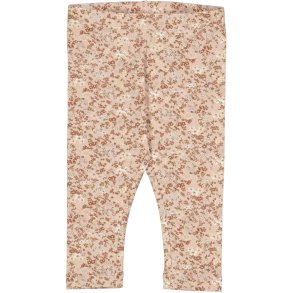 Wheat Leggings, Pale lilac flowers