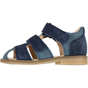 Wheat Sandal, Macey/Navy