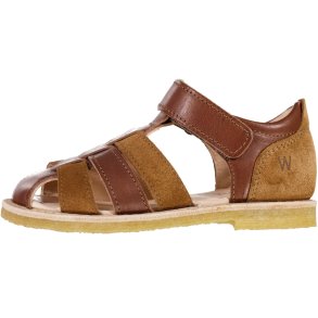 Wheat Sandal, Bailey/Suede stripes