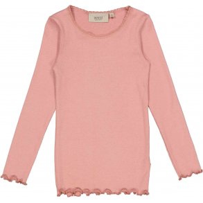 Wheat Blonde Rib T-Shirt LS, Rosie