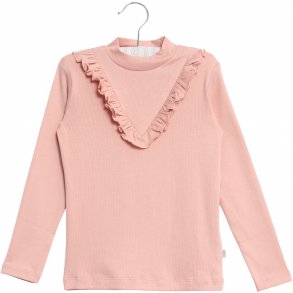 Wheat Rib T-Shirt med Flse