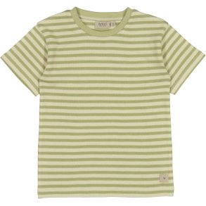 Wheat T-shirt SS, Fabian/Green stripe