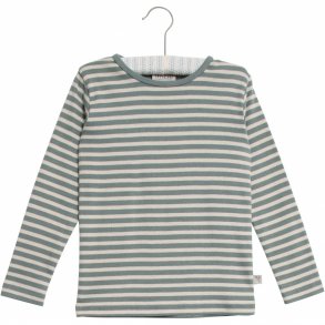 Wheat Trye LS, Striped/Petroleum
