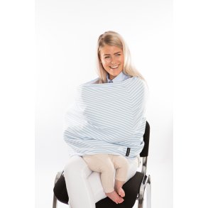 Women`s Favorite Baby Shelter, Bl/Hvite Striper