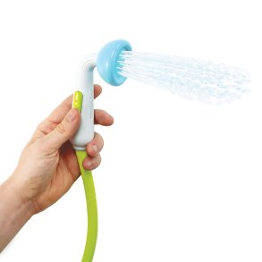 Yookidoo Elephant Shower Head, Blue