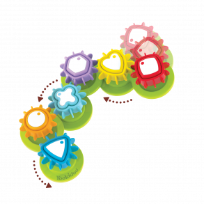 Yookidoo Activity Toy, Shape 'N' Spin Gear Sorter