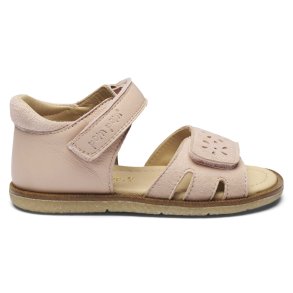 Pom Pom Sandal med blomster, Rose