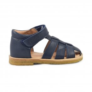 Pom Pom Klassisk Sandal, Navy