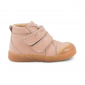 Pom Pom Velcro Hightop Sneakers, Rose