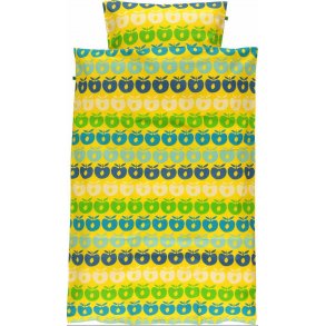 Smfolk Juniorsngklder 100x140 cm med pplen, Turkos