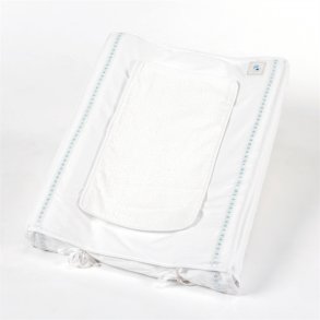 Trille Wickelauflage/Wickelunterlage, Streifen/hellblau