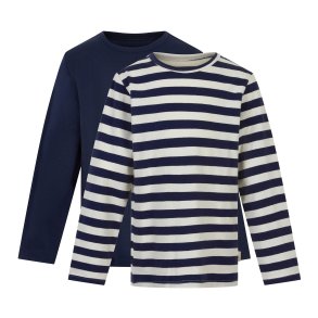 Minymo T-shirt (2-pak), Basis/Marshmallow