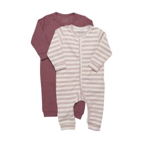Minymo Jumpsuit (2-pak), Violet Ice