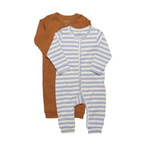 Minymo Jumpsuit (2-pak), Ashley Blue