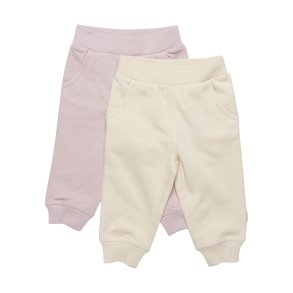Minymo Sweatpants (2-pak), Violet Ice