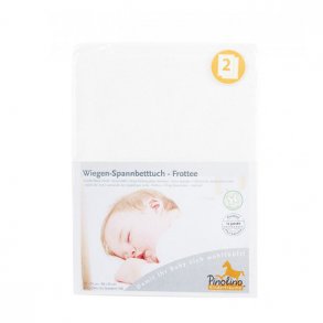 Pinolino Str�klagen til Vugge, Bedside Crib og Barnevogn (2 stk.), Frott�/Hvid