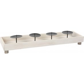 small foot Advent Candle Holder, Shabby Chic