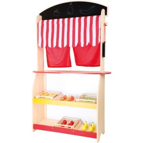small foot Puppet Theatre and Market Stall, 2 in 1