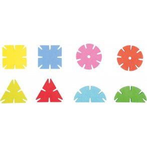 small foot Geometric Puzzle Pieces (240 pcs)