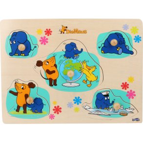 small foot Pussel med Elefant, Musen