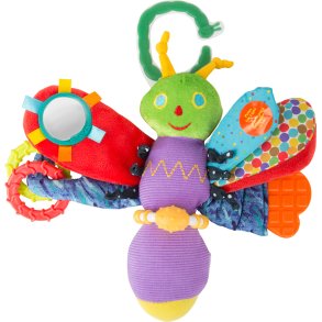 Small foot Barnevogn Ophng Sommerfugl, Den Sultne Larve Aldrigmt