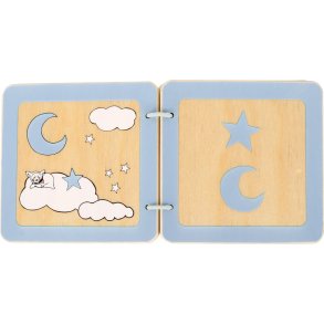 small foot Book in Wood, Lotta the Lamb / Figures