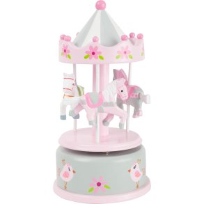 small foot Music Carousel, Horses / Pink