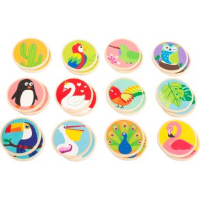 small foot Memoryspel, Vrldens Fglar