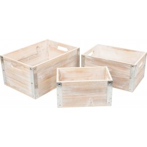 Industrial Style Wooden Box