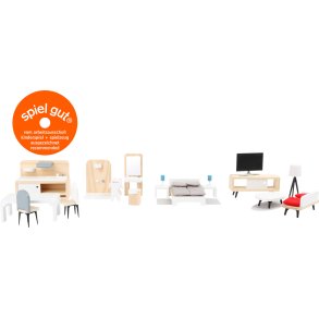 small foot Komplet Dukkehus Mbelst