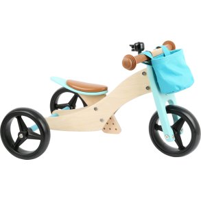 small foot Lbecykel 2 i 1, Trike/Turkis