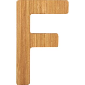 small foot ABC Bokstav F, Bambus
