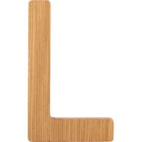 small foot ABC Bokstav L, Bambus