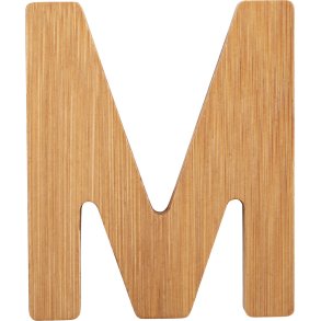 small foot ABC Bokstav M, Bambus